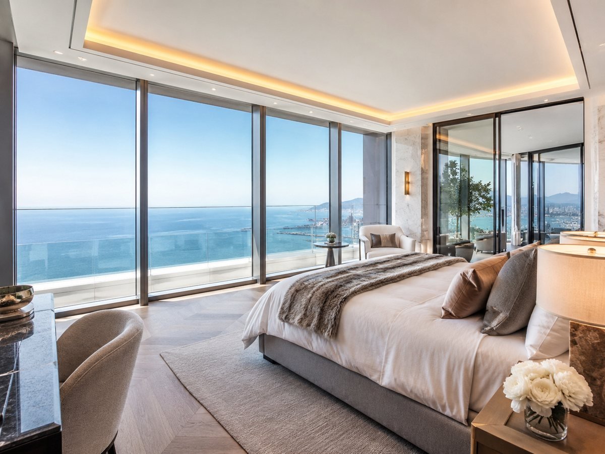 Suite et appartement de luxe avec vue mer